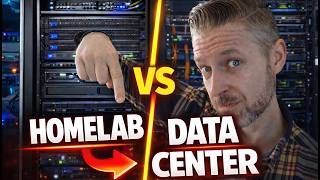 Data Center vs Homelab: What’s Actually Different? Look Inside a Data Center