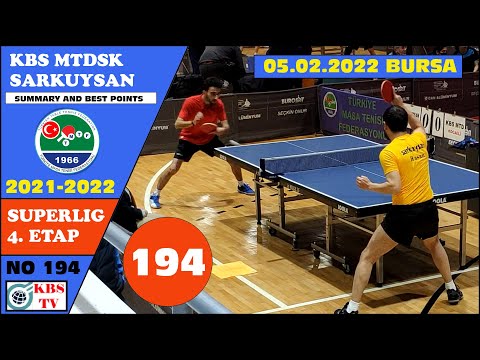 GENİŞ ÖZET | KBS MTDSK - SARKUYSAN | TMTF 2021-2022 SÜPERLİG 4. ETAP MÜSABAKASI