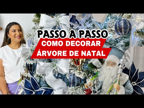 , title : 'NATAL 2023 ÁRVORE DE NATAL AZUL, BRANCO E PRATA DECORAÇÃO COMPLETA DICAS E TENDÊNCIAS #natal2023'