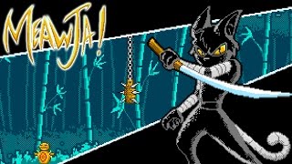SUPER NINJA KITTY | Let's Play Meawja - DEMO | Indie Sidescroller Gameplay