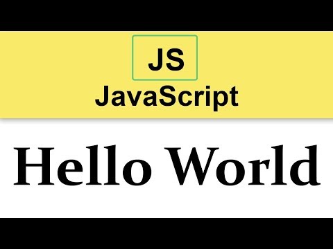 #3 JavaScript Tutorial |  First Hello World Program