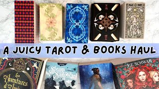 I’m back🙌Tarot haul, new books & the most beautiful tarot deck of the year?!😱