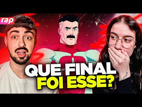 EM CHOQUE com o Rap do Omni Man | 7Minutoz (Invencível) OLHEM PRO CÉU | NERD HITS React