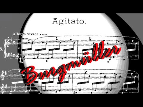 Friedrich Burgmüller - Agitato op. 109 n. 8