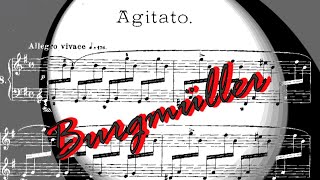 Friedrich Burgmüller - Agitato op. 109 n. 8