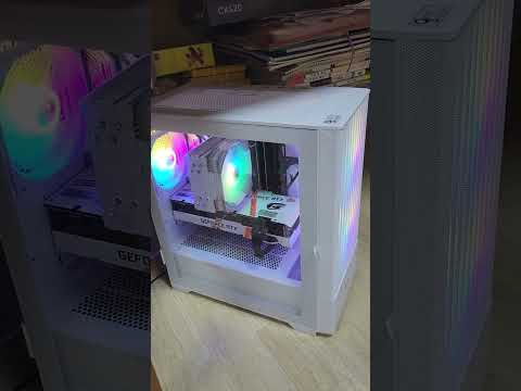 새로 산 컴퓨터 켜보기