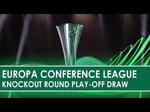 Europa Conference League knockout round play-off draw live