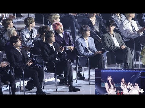 BTS Reaction to IDOL VCR (방탄소년단 전출연진 소개 반응) 4K 직캠 by 비몽