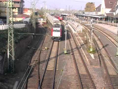 Lokführer Sandro Mayer mit Lokomotion am 21.10.12 in Worms
