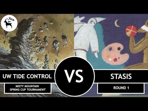 Premodern UW Tide Control vs Stasis - Misty Mountain Spring Cup Round 1