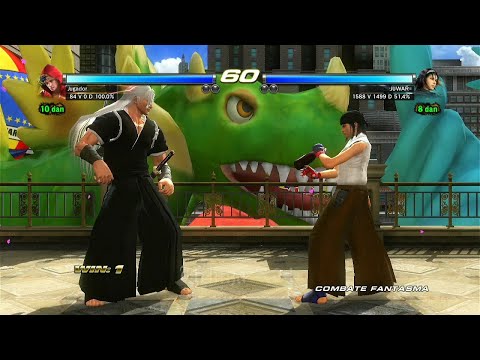 31_3 Slim Bob VS Jun Kazama - Tekken Tag 2 ( Uchiha x24 ) PS3