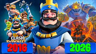 10 Anos de Clash Royale! Todas as 72 Telas do Clash Royale (2016-2026) - Deck Guide by Allan Franzotti