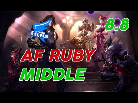 Afreeca Freecs Ruby Play Syndra Midle Patch 8.8
