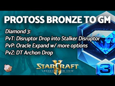 StarCraft 2: New PROTOSS Builds for Each Matchup in D3 | PART 6 Bronze to GM Series (B2GM)