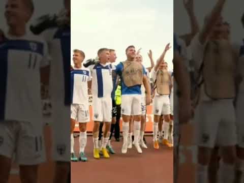 FINLAND 🇫🇮 2-0 SLOVENIA 🇸🇮 OI SUOMI ON! POHJANPALO , HRADECKY , PUKKI & CO 💙 EURO 2024 QUALIFIERS