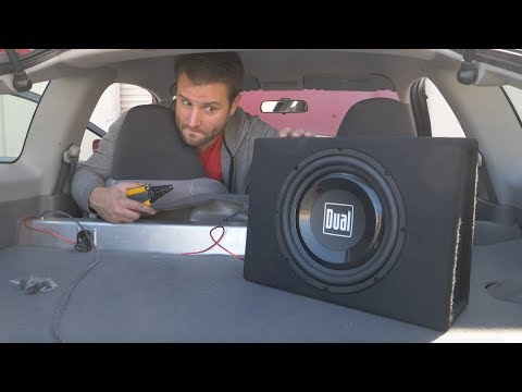 How bad is the $70 subwoofer from Walmart? Install | Review