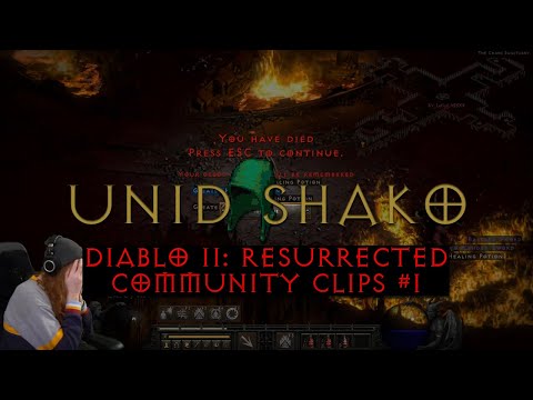 D2R CLIPS #1 - DOUBLE DIADEM, BER RUNES, HARDCORE DEATHS