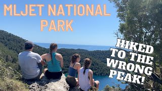 Visiting MLJET NATIONAL PARK (We Rented A Car) !!