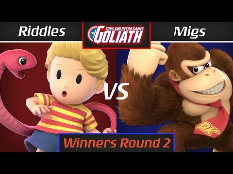 Riddles (LUCAS) vs Migs (DONKEY KONG) - Winners round 2 - Goliath 23
