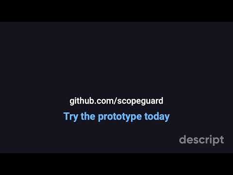 ScopeGuard — AI Code Governance 소개 영상