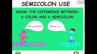 Teach SEMICOLONS - PUNCTUATION - Easy English Grammar