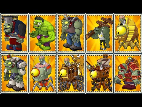 Plants vs Zombies 2 Mod Zoybean Pod Plant Power-Up vs All Final Boss! WIN The Game!