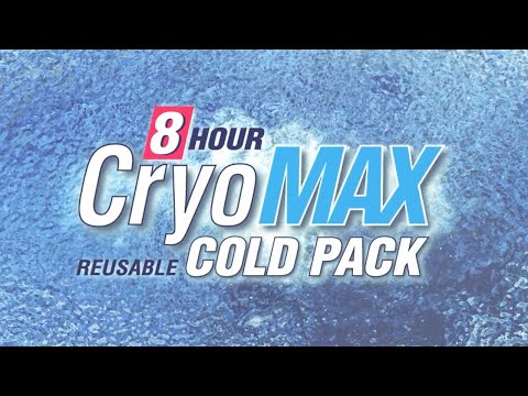 Never Feel Pain Again: CryoMAX Reusable 8-Hour Cold Pack