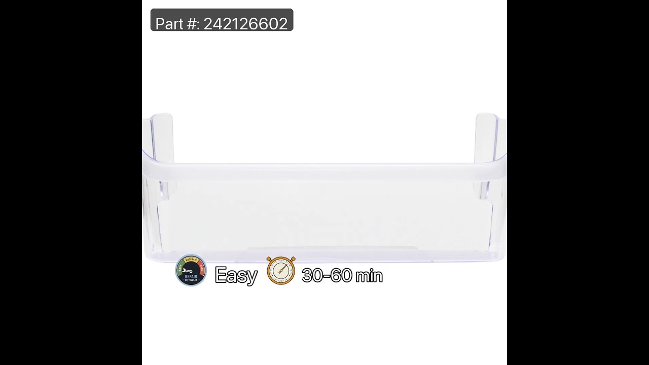 Replacing the Refrigerator Door Shelf Bin