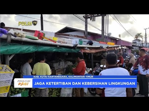 POLSEK MUARA JAWA SOSIALISASI PERDA LARANGAN BERJUALAN DI TROTOAR