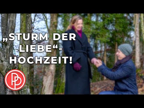 „Sturm der Liebe“-Heiratsantrag! SIE sagt Ja! • PROMIPOOL