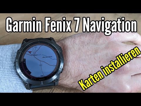 Garmin Fenix ​​7 maps installation Navigation maps download for Garmin Fenix ​​7X Solar