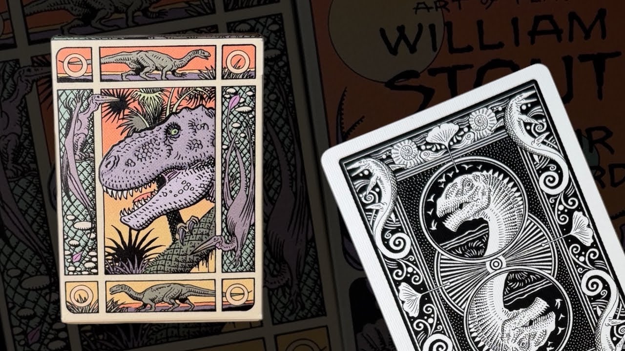 Deck Review - Dinosaur Playing Cards By Art of Play