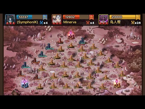 High G3 Siege War! (SymphoniK) vs Minerva vs 鸟人帮 (NRB/Birdman Gang) - Summoners War