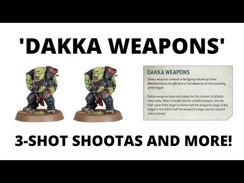 Dakka Weapons preview - an New Class of Orky Firepower!