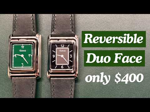The $400 JLC Reverso Alternative  - Vario VERSA Reversible Dual Time