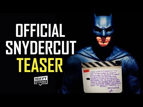 OFFICIAL SNYDERCUT UPDATE: Zack Snyder Drops Statement That Teases JUSTICE LEAGUE Reshoots & HBO MAX