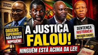 TRIBUNAL SUPREMO DÁ LIÇÃO HISTÓRICA! NINGUÉM ESTÁ ACIMA DA LEI