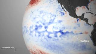 Satellites Monitor La Niña in the Pacific