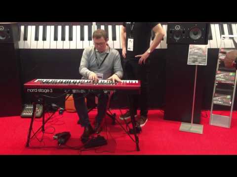 Nord Keyboards' Stage 3 at Musikmesse 2017