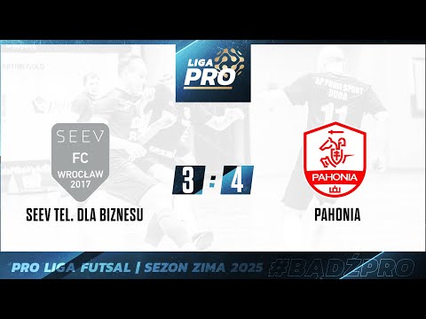 Skrót | SEEV TEL. DLA BIZNESU - PAHONIA 3:4, Sezon Zima 2024/2025, Häfele PRO Liga, 12.01.2025