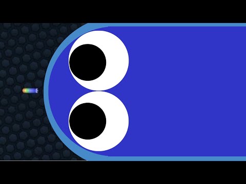Slither.io Best Tiny Snake vs Giant Troll Snakes Epic Slitherio Gameplay