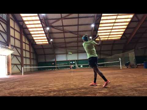 Carlos Berna - College tennis recruiting video Fall 2021