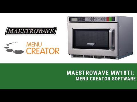 Maestrowave MW18Ti professionell mikrov&aring;gsugn 60Hz Maritim