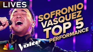 Sofronio Vasquez Performs &quot;Unstoppable&quot; By Sia | The Voice Finale | NBC