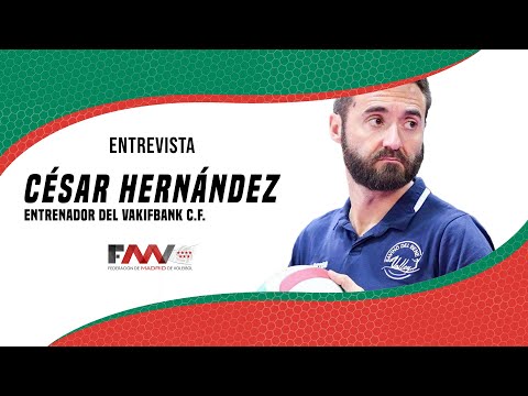 Entrevista a César Hernández, entrenador del Vakifbank CF | FMVB