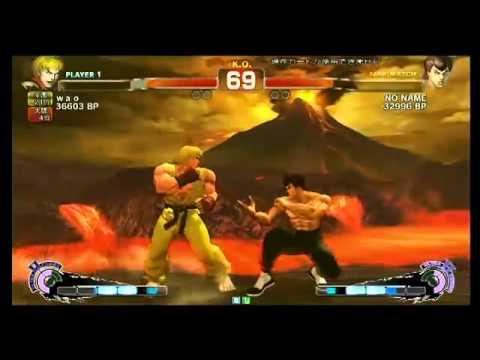 SSF4 AE: wao (Ken) vs Mayokara (FeiLong)