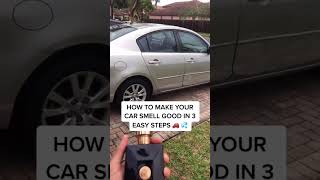 HOW TO MAKE YOUR CAR SMELL GOOD IN 3 EASY STEPS 🚗💦 #cologne #scent #smell #fragrance #davidcharria
