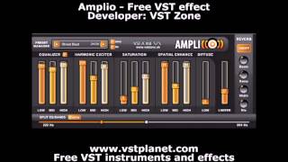 Video thumbnail for Amplio - Free VST effect - vstplanet.com by Plugins Collection