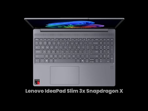 Lenovo IdeaPad Slim 3x Snapdragon X - Announced At MWC 2025