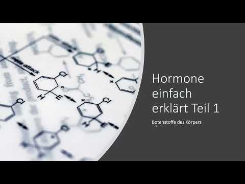 Hormone leicht erklärt Teil 1 - Einteilung der Hormone, Regelkreise, Überblick Insulin Glukagon, TSH